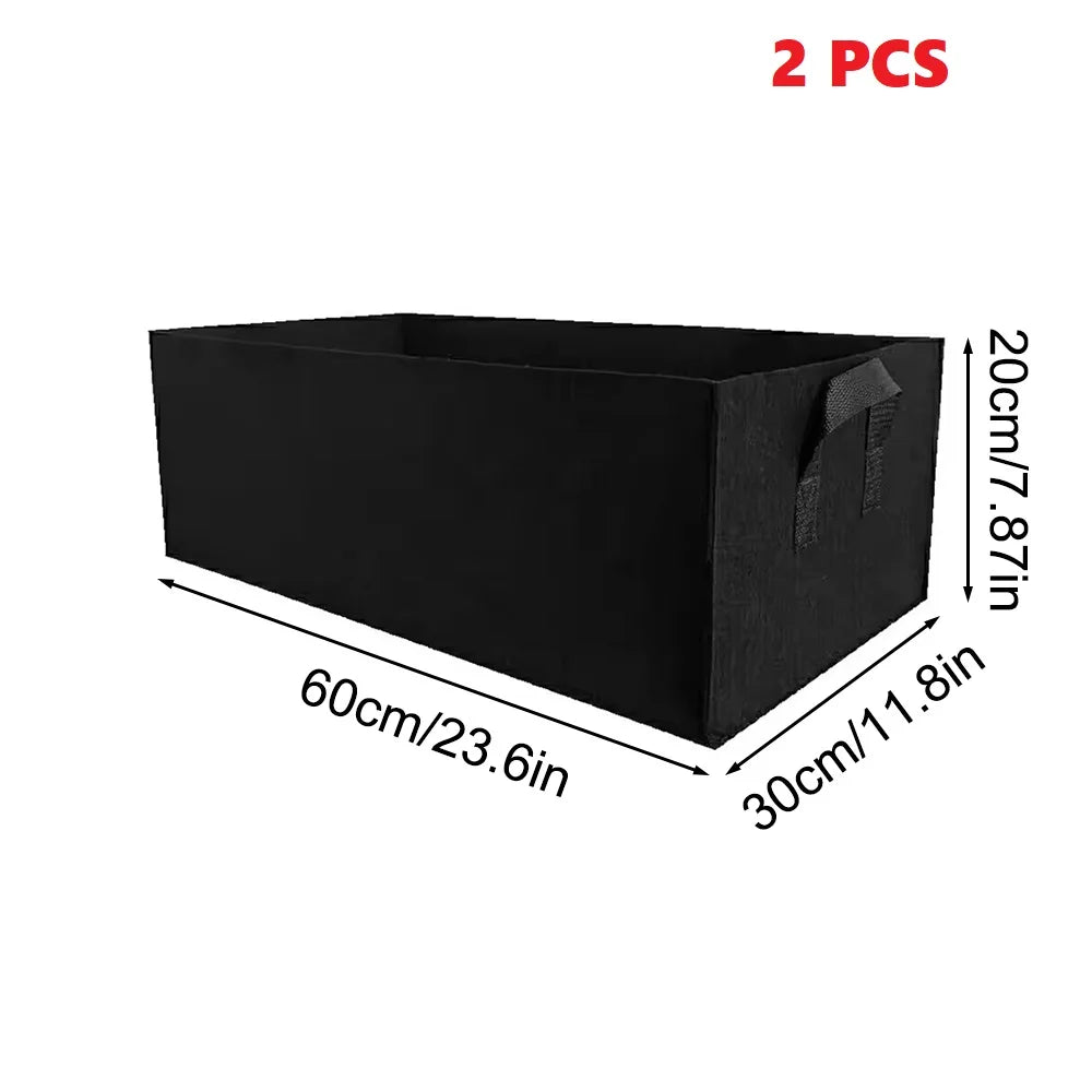 Multi-Functional Vegetable Plant Non-Woven Felt Growing Bag