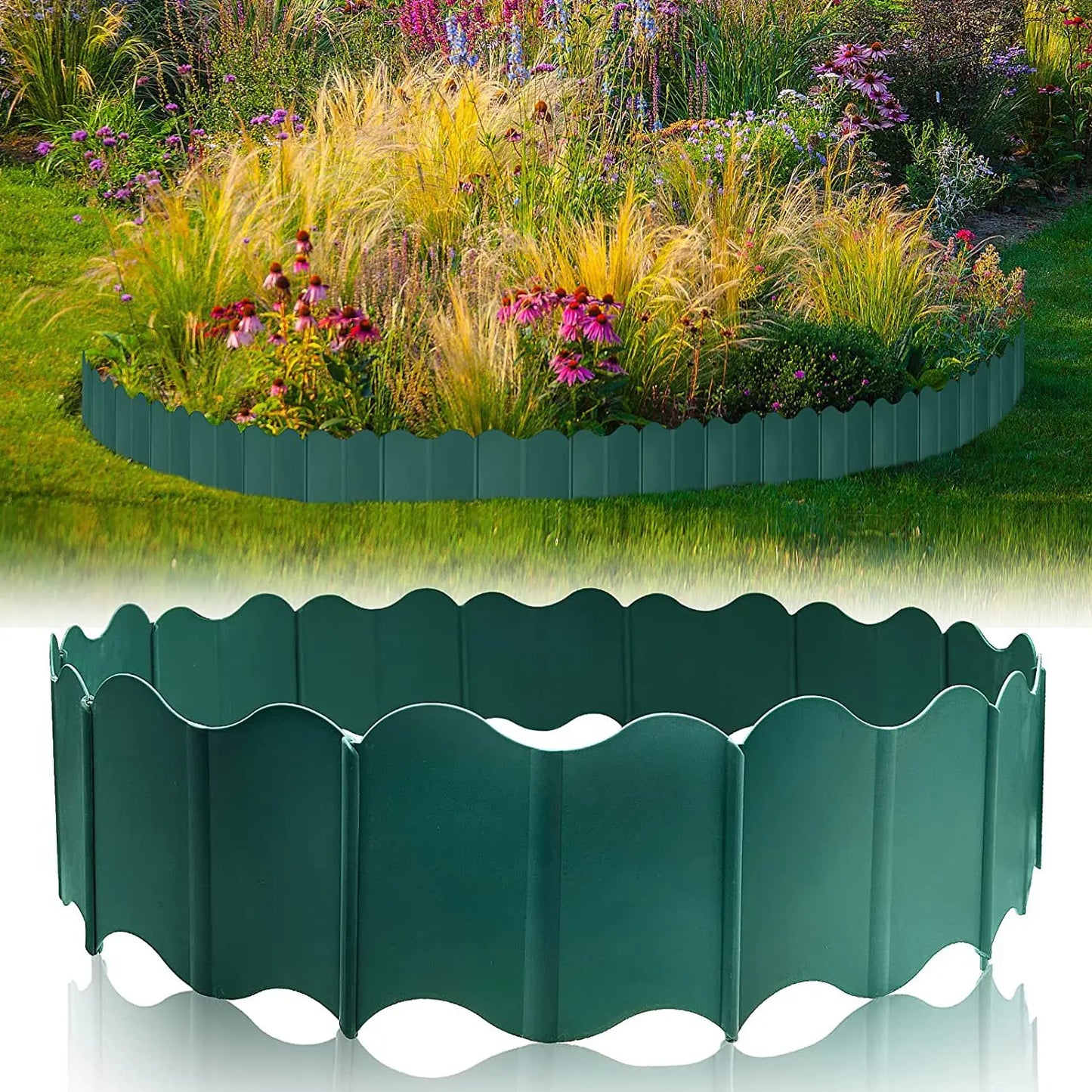 Garden Edging Borders Grass Lawn Fence for Yard Garden
