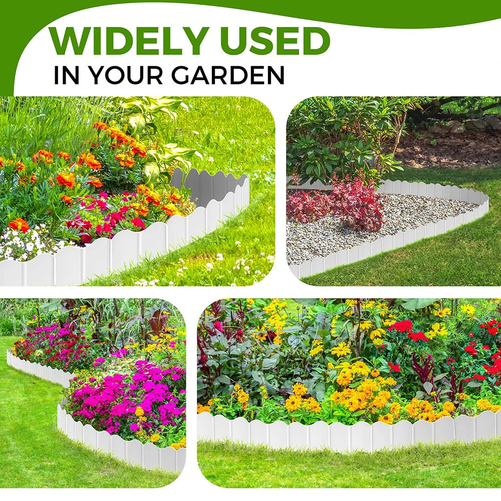 Garden Edging Borders Grass Lawn Fence for Yard Garden