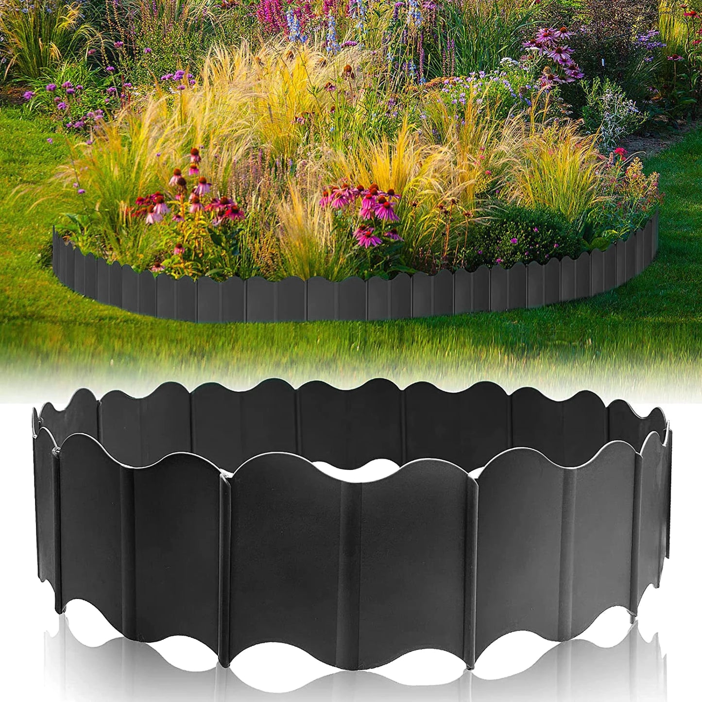 Garden Edging Borders Grass Lawn Fence for Yard Garden